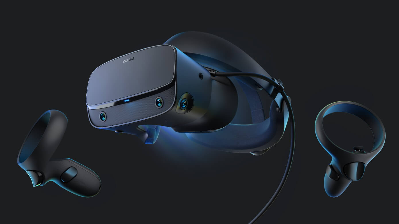 Oculus представила новую гарнитуру виртуальной реальности Rift S.. Фото.