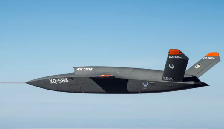 В США прошли испытания беспилотного истребителя «Валькирия». Фото.
