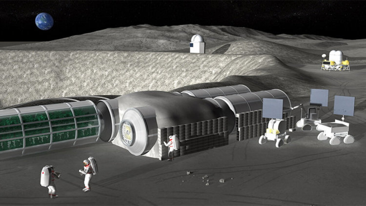 JAXA испытало технологии удаленного управления техникой для строительства лунной базы. Фото.