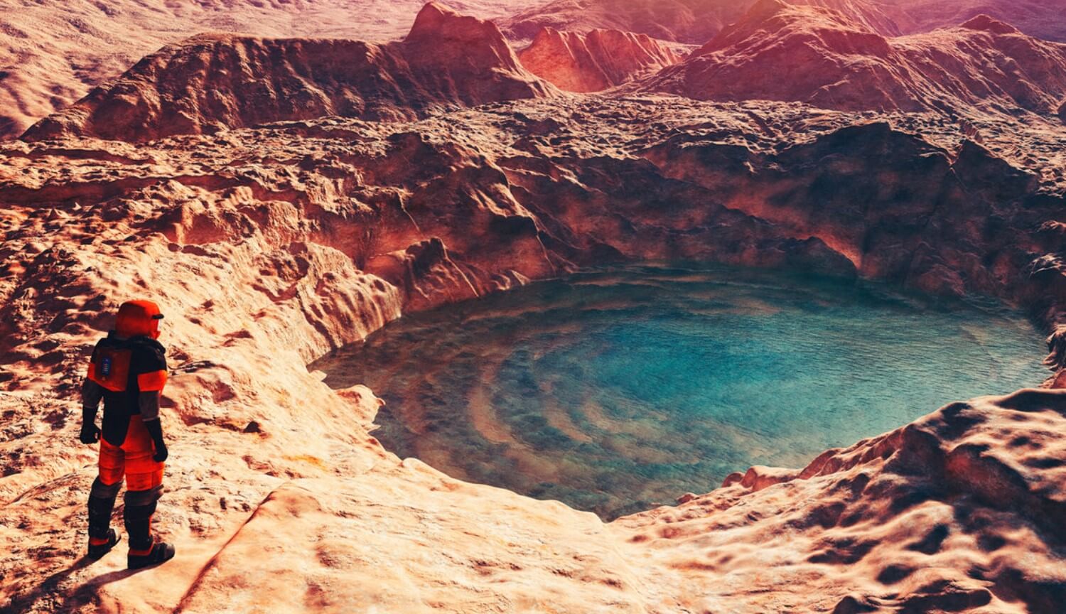 Вода на Марсе