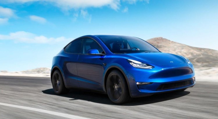 Электрический кроссовер Tesla Model Y официально представлен. Фото.