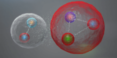 На БАК обнаружили экзотические частицы из пяти кварков. Фото.