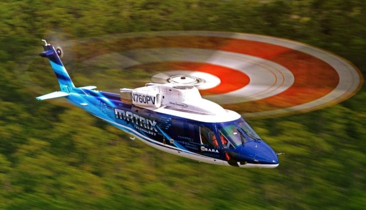 Вертолет Sikorsky SARA с автоматическим управлением