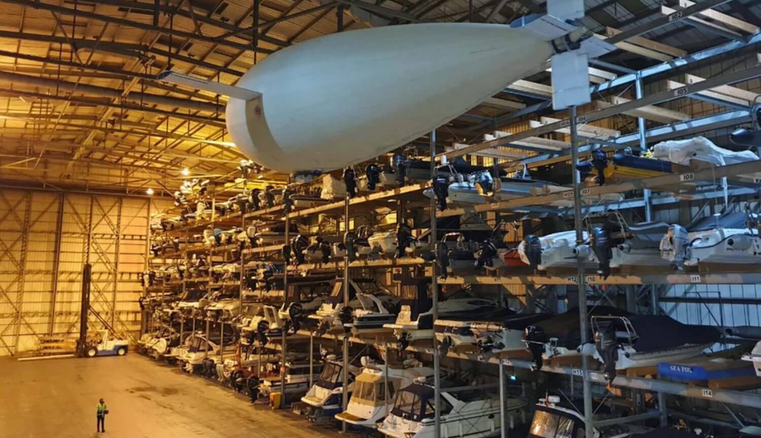 Летательный аппарат с «воздушным пузырем» обеспечит дешевый запуск спутников. Фото.