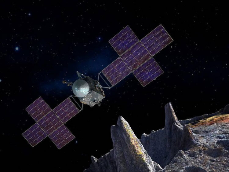 NASA отправит космический аппарат к вулканическому астероиду Психея. Чем интересен этот объект? Фото.