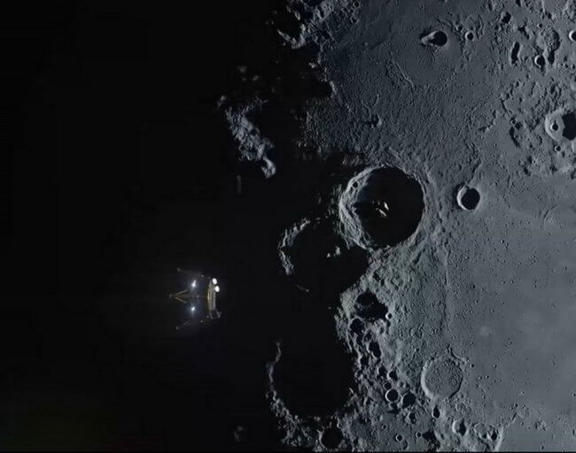 Смотрите с нами прямую трансляцию высадки на Луну частного космического аппарата. Фото.