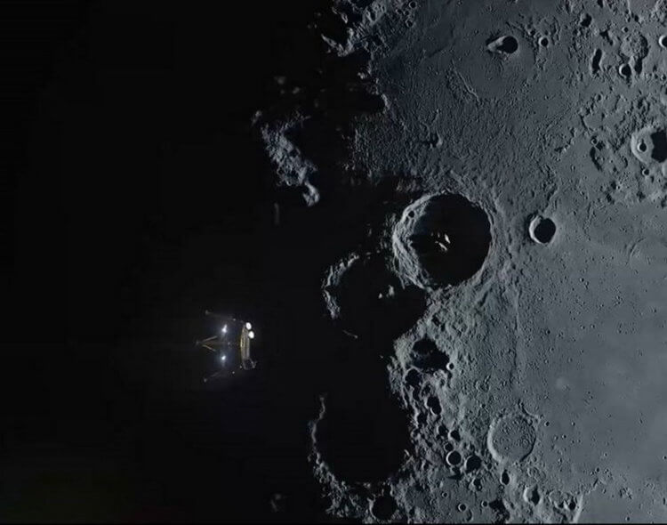 Смотрите с нами прямую трансляцию высадки на Луну частного космического аппарата. Фото.