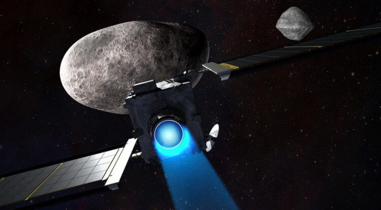 NASA выбрало SpaceX для миссии по «тарану» астероида. Фото.