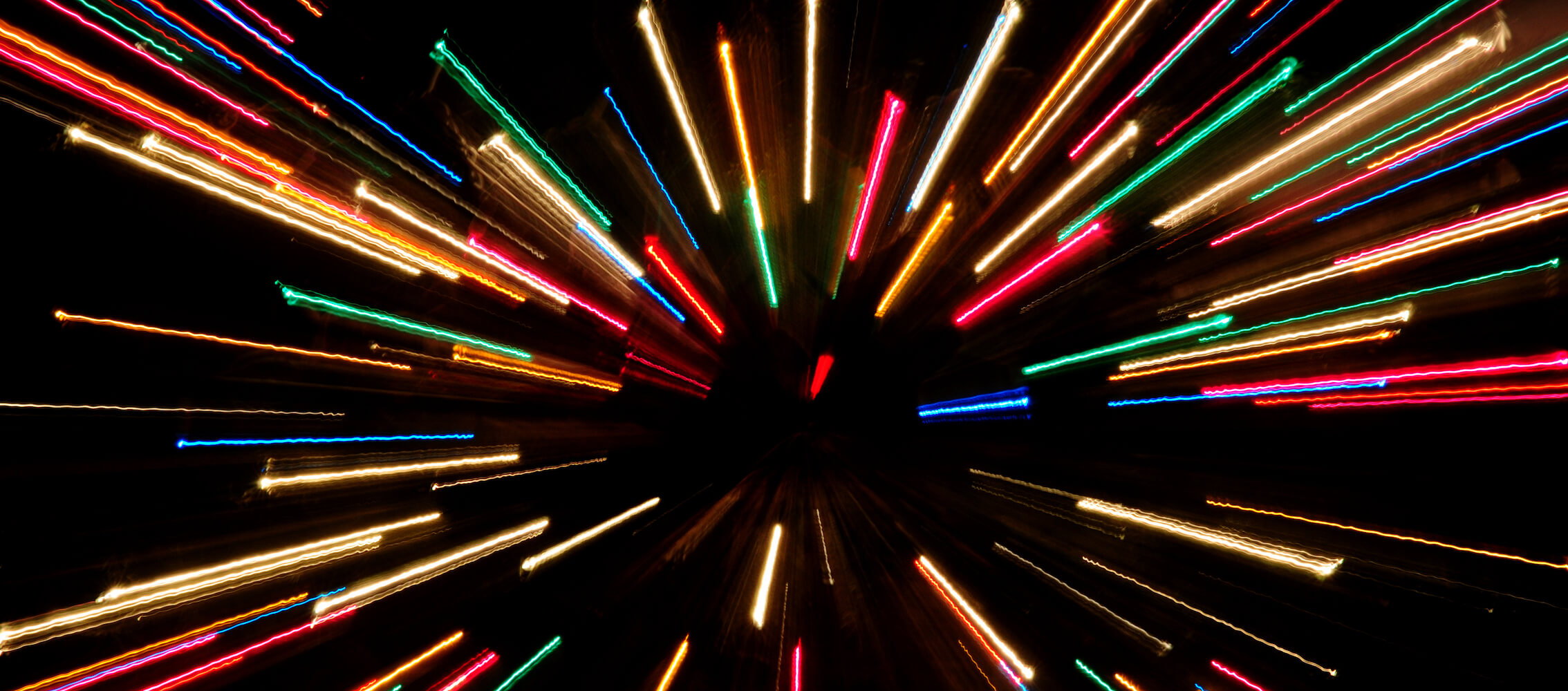 Примерно так фотоны несутся сквозь пространство. Фото.