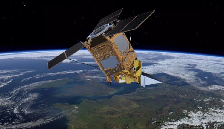 Выброс парниковых газов будет сокращен при помощи спутников для поиска их источников. Фото.