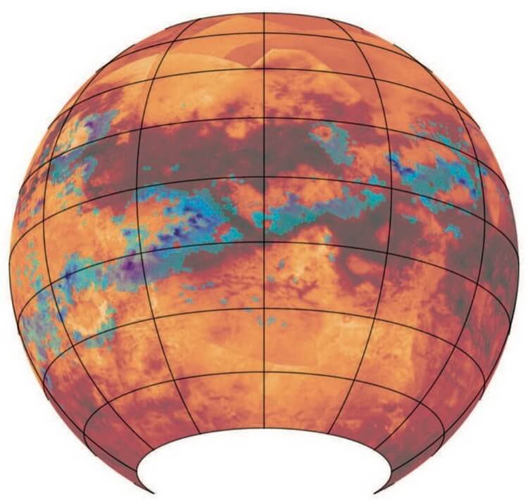 Гигантский ледяной «коридор» на спутнике Сатурна озадачил ученых.. Фото.