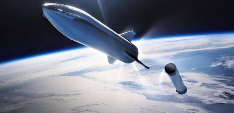 SpaceX хочет использовать Starship в качестве пассажирского транспорта на Земле. Фото.
