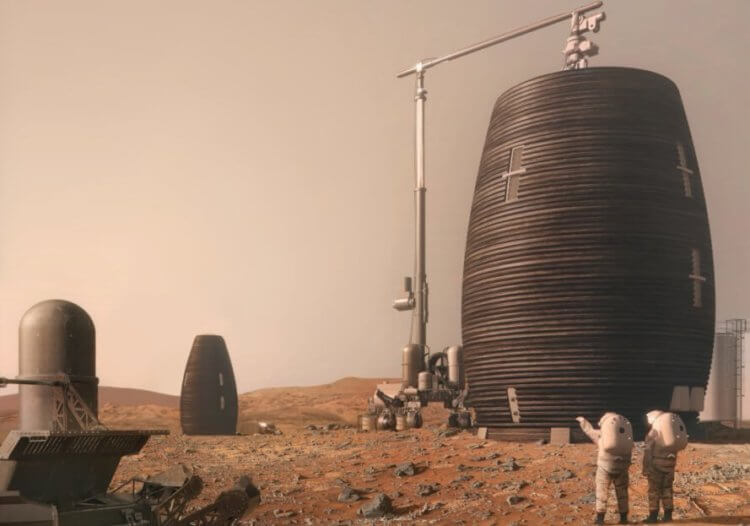 NASA выбрало победителя конкурса на разработку марсианского жилища. Фото.