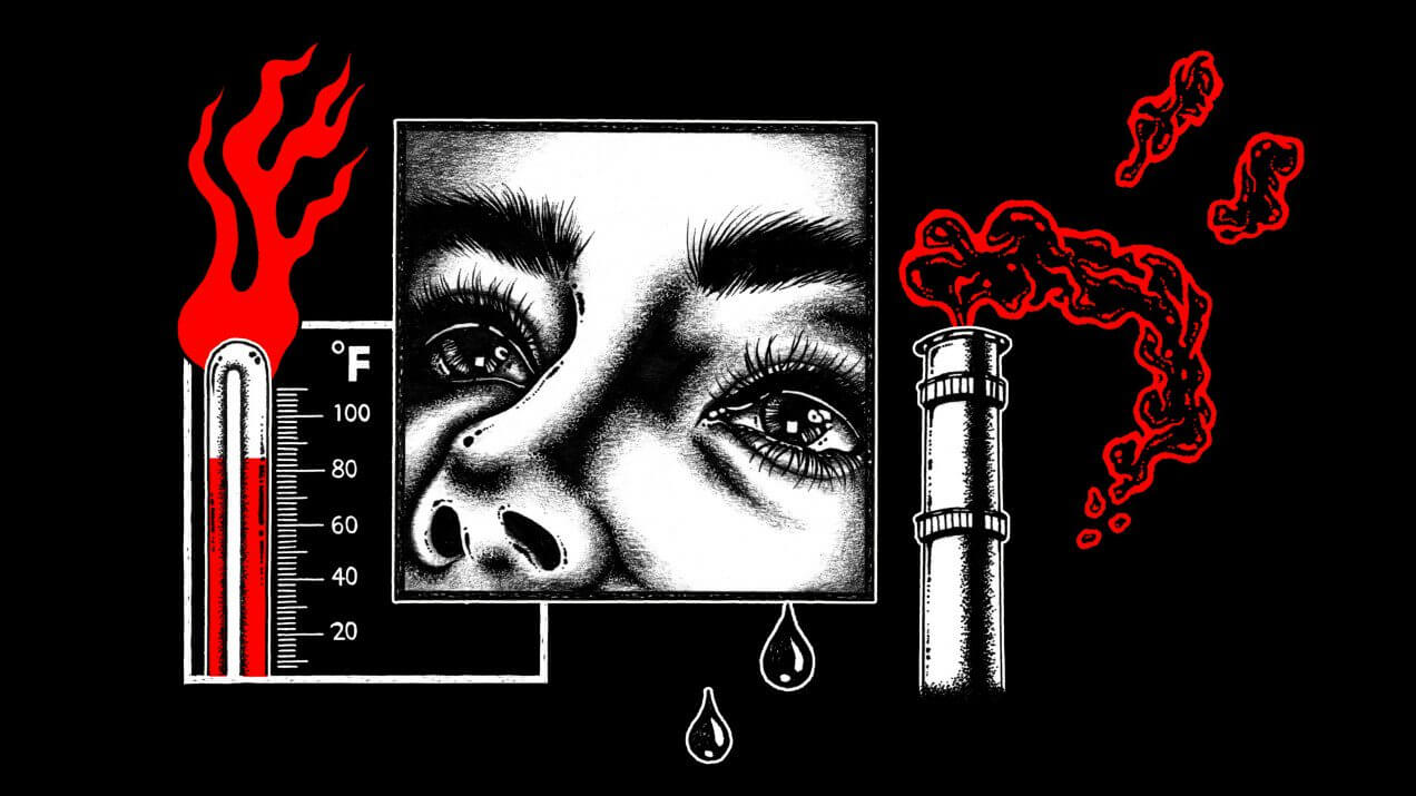 От климатического апокалипсиса не скроется никто. Фото.