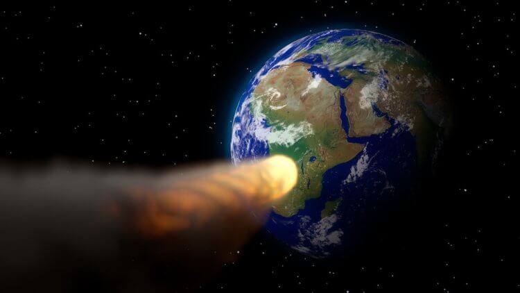 Астероид уничтожил Нью-Йорк в одной из последних симуляций. Фото.