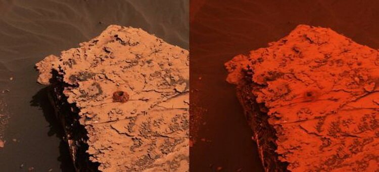 Погубившая марсоход «Оппортьюнити» пылевая буря объяснила пропажу воды с Марса. Фото.