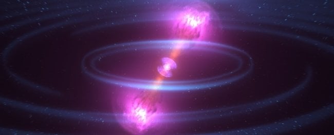 Астрономы нашли вероятный источник тяжелых элементов во Вселенной. Фото.