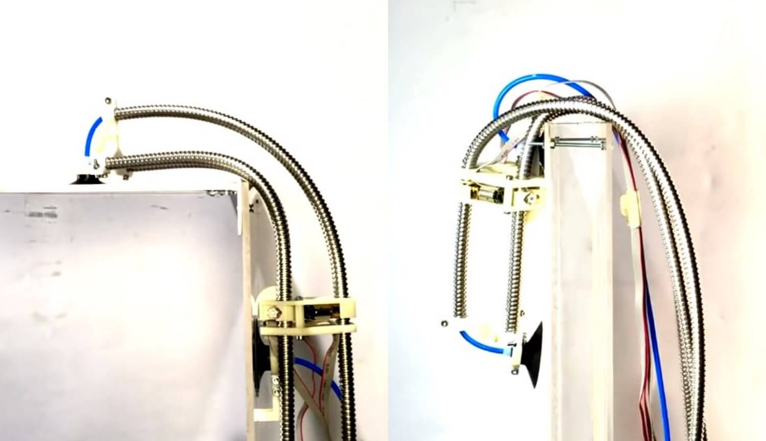 #видео | Робота можно сделать даже из душевого шланга, и он способен ползать по стенам.. Фото.