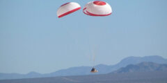 #видео | Boeing успешно испытала парашюты космического корабля Starliner. Фото.