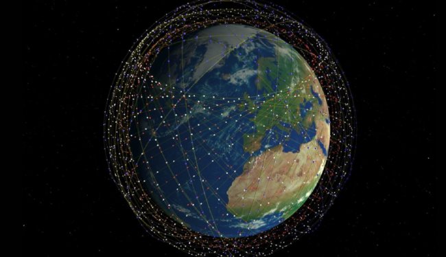 Илон Маск: спутниковый интернет Starlink заработает уже через год. Фото.