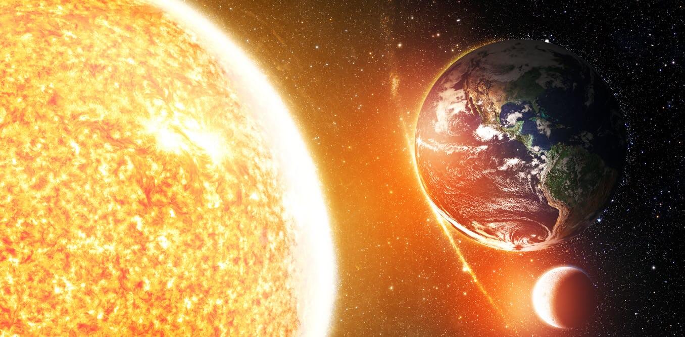 Дрожь Солнца. Еще более спорной является мысль, что вибрации, которые рождаются глубоко внутри Солнца, могут объяснить ряд явлений тряски на Земле. Фото.