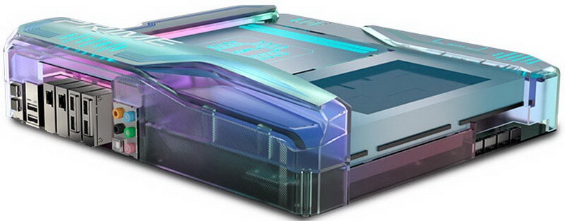 ASUS показала компьютерную материнскую плату будущего. Фото.