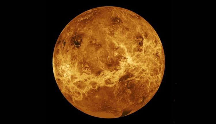 Венера превратилась в адскую планету из-за приливов древних океанов. Фото.