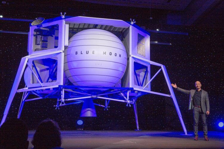 Джефф Безос хочет построить инфраструктуру для космических стартапов. Фото.