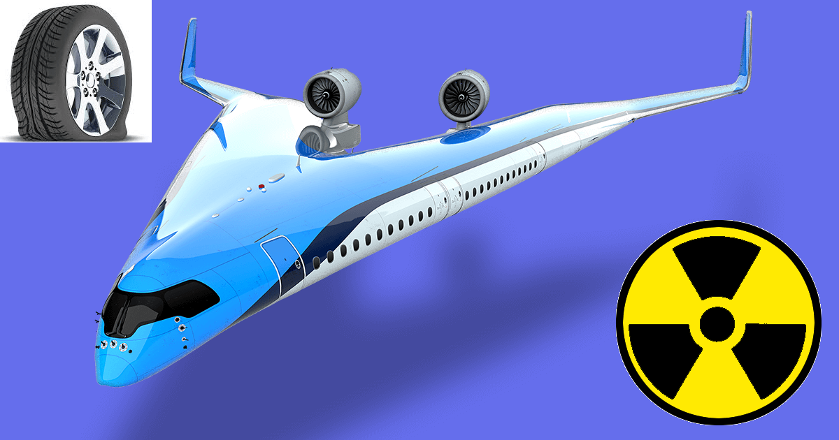 #Высшийразум: сериал Чернобыль, самолет-крыло и шины без воздуха.. Фото.