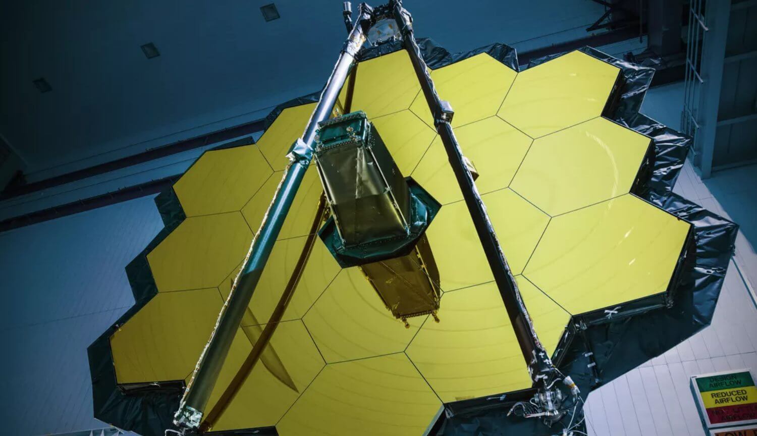NASA завершило вакуумные испытания телескопа «Джеймс Уэбб».. Фото.