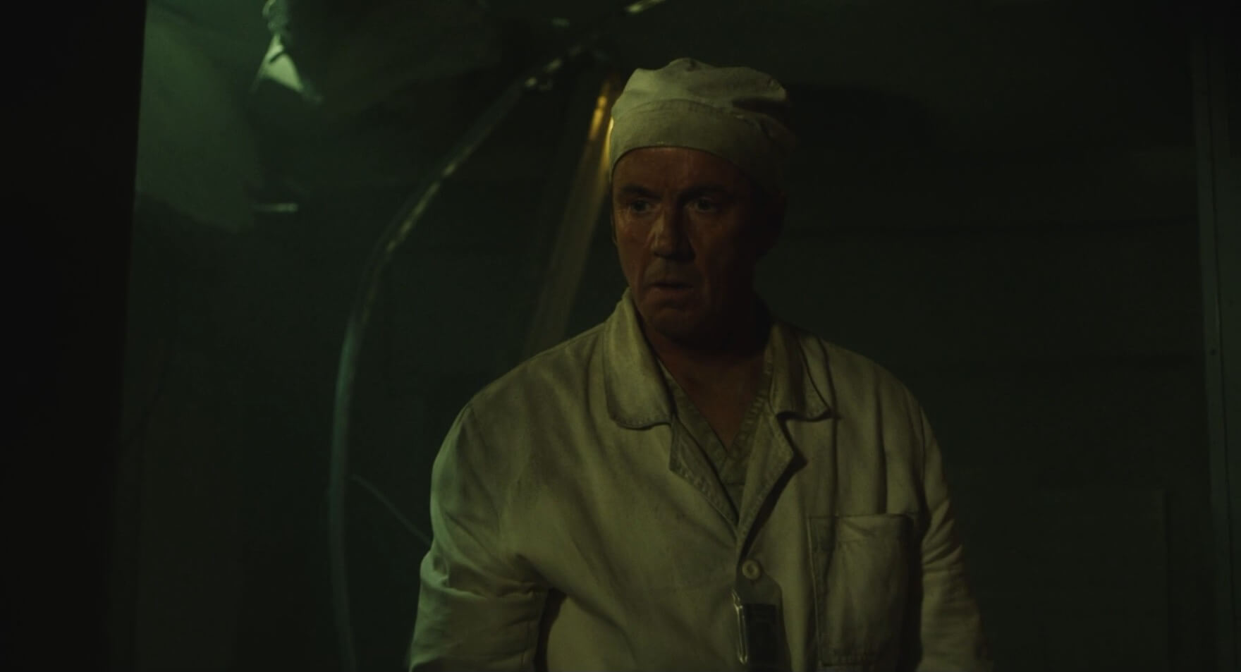 Воздействие радиации на организм человека. Кадр из сериала «Чернобыль». Фото.