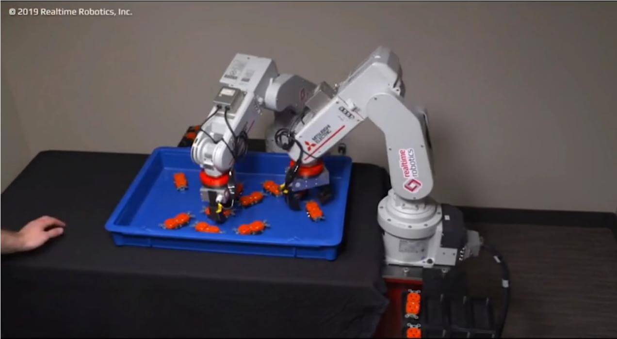 Новый чип научит роботов предвидеть движения. Фото.