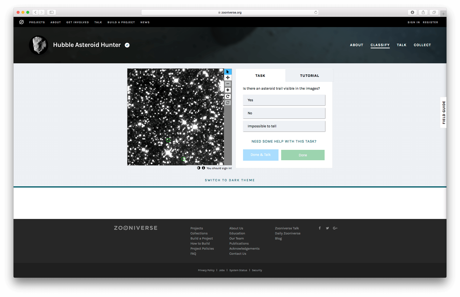 Помогите астрономам найти новые астероиды на снимках телескопа «Хаббл». Фото.