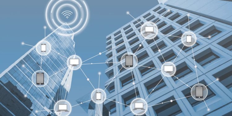 Искусственный интеллект оптимизирует инфраструктуру зданий. Сети-сети-сети… Они везде! Фото.