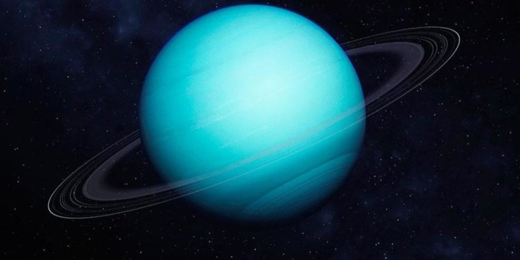 Ученые впервые измерили температуру колец Урана. Фото.