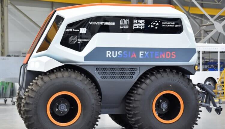 В России создан гибридный вездеход Volgabus с искусственным интеллектом. Фото.