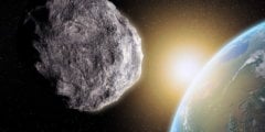 Какая вероятность того, что на Землю упадет астероид? Фото.