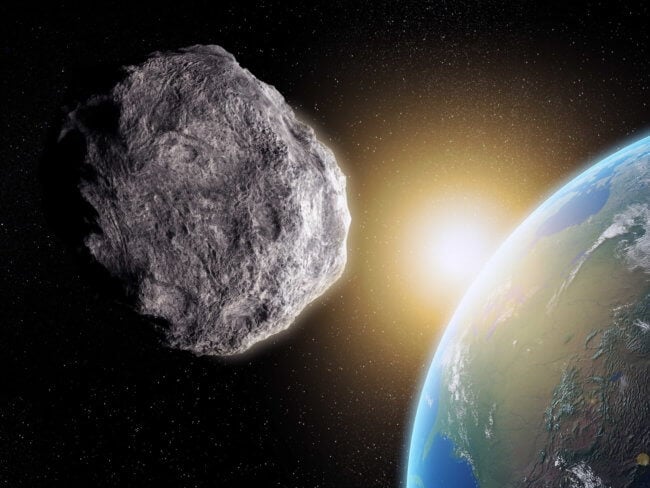 Какая вероятность того, что на Землю упадет астероид? Фото.