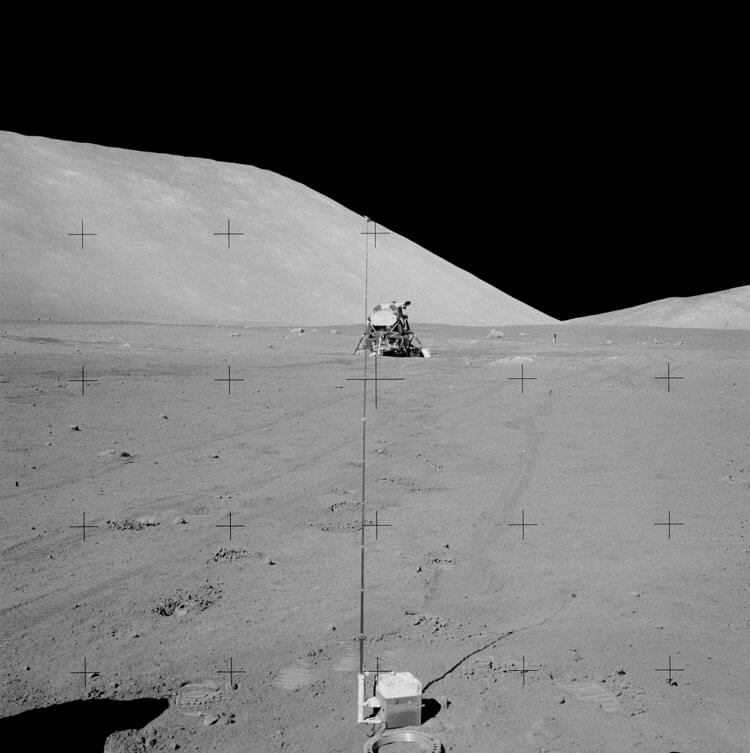 Пятая высадка на Луну – «Аполлон-16». Один из зарядов. Фото.