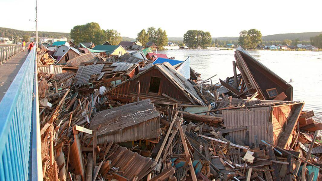 Наводнение в Иркутской области: причины и последствия. Изменение климата. Фото.