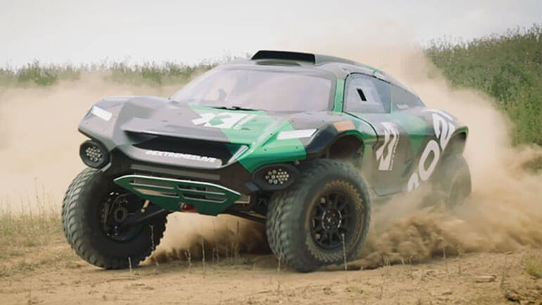 На зависть Tesla: новый электрический внедорожник для экстремальных гонок в 2021 году.. Максимальная проходимость.. Фото.