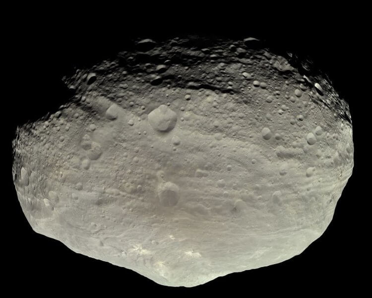 Самый большой астероид в Солнечной системе. Такой астероид может натворить много дел. Фото.