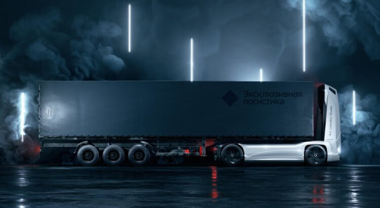 Что не так с автономным грузовиком от Студии Лебедева? Беспилотный грузовик от Volvo. Фото.