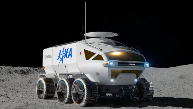 Toyota разрабатывает ровер для лунной миссии. Фото.