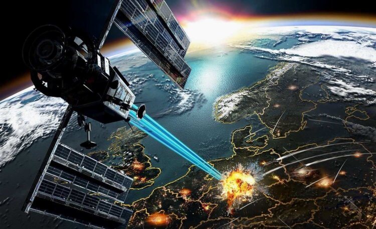 Франция планирует отправить в космос боевые лазеры. Зачем? Фото.