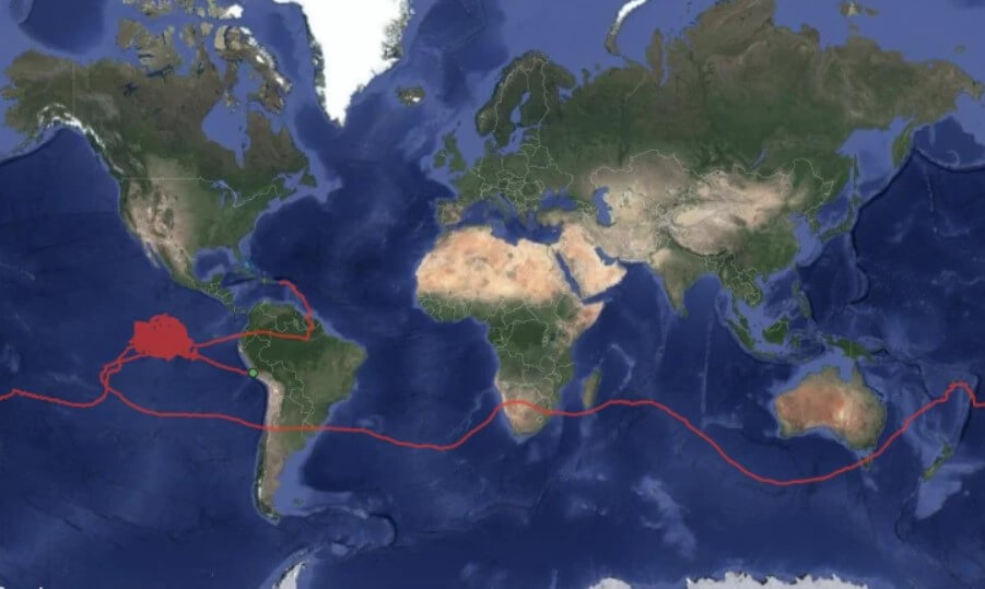 Воздушный шар Google раздавал интернет 223 дня без остановки.. Воздушный шар Loon поставил рекорд длительности полета.. Фото.