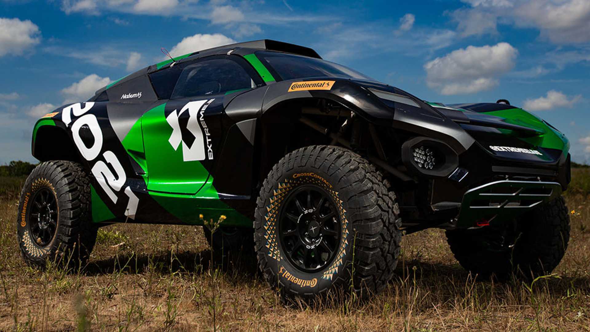 На зависть Tesla: новый электрический внедорожник для экстремальных гонок в 2021 году.. Максимальная проходимость.. Фото.