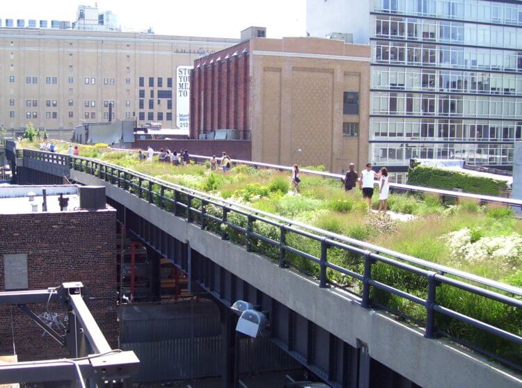 Самая красивая архитектура. High Line в Нью-Йорке — уникальное решение в своем роде. Фото.