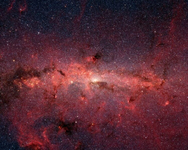 Что такое галактика? Так выглядит центр Млечного Пути. Фото.