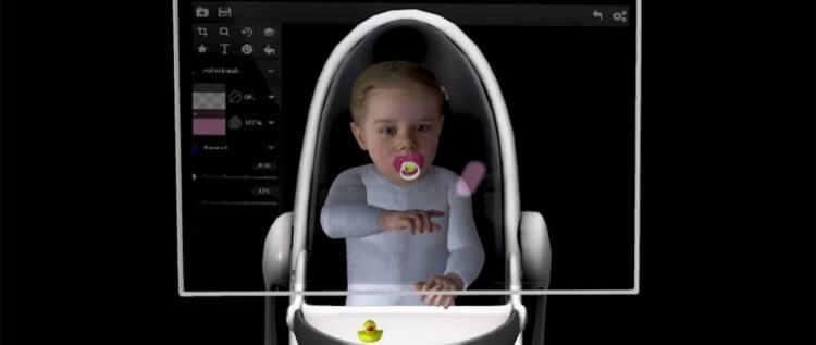 Следующий шаг в развитии ИИ — симуляция мозга младенца. Фото.